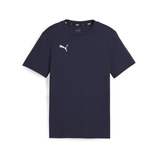 Puma teamGOAL Casuals T-Shirt Kinder - navy