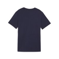 Puma teamGOAL Casuals T-Shirt Kinder - navy