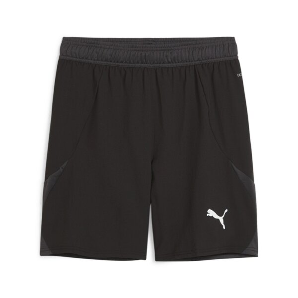 Puma teamFINAL Shorts Herren - schwarz/grau