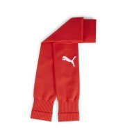 Puma teamGOAL Sleeve Stutzen - rot/weiß