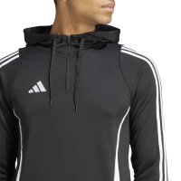 adidas Tiro 24 Half-Zip Hoodie Herren - schwarz/wei&szlig;