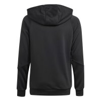 adidas Tiro 24 Half-Zip Hoodie Kinder - schwarz/wei&szlig;