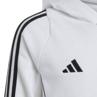 adidas Tiro 24 Sweat Hoodie Kinder - wei&szlig;/schwarz