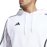 adidas Tiro 24 Sweat Hoodie Herren - wei&szlig;/schwarz