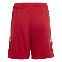 adidas Tiro 24 Shorts Kinder - rot/wei&szlig;