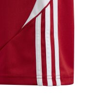 adidas Tiro 24 Shorts Kinder - rot/wei&szlig;