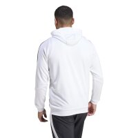 adidas Tiro 24 Half-Zip Hoodie Herren - wei&szlig;/schwarz