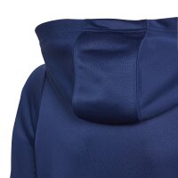 adidas Tiro 24 Half-Zip Hoodie Kinder - navy/wei&szlig;