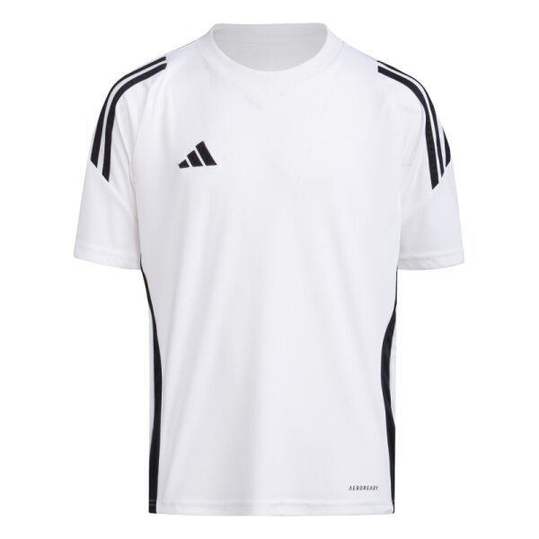 adidas Tiro 24 Trikot Kinder - weiß/schwarz