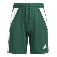 adidas Tiro 24 Shorts Kinder - grün/weiß