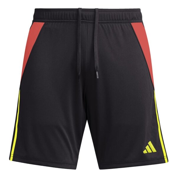 adidas Tiro 24 Shorts Herren - schwarz/rot/gelb