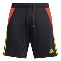 adidas Tiro 24 Shorts Herren - schwarz/rot/gelb