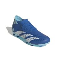 adidas Predator Accuracy.3 FG Herren - blau/wei&szlig;