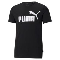 Puma Essential Logo T-Shirt Kinder - schwarz