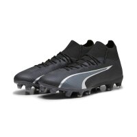 Puma Ultra Pro FG/MG Herren - schwarz/silber