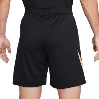 Nike Strike Dri-Fit Shorts Herren - schwarz/gold