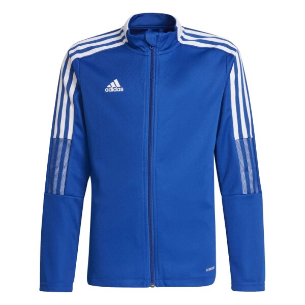 adidas Tiro 24 Windbreaker Jacke Kinder - blau/weiß