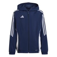 adidas Tiro 24 Windbreaker Jacke Kinder - navy/wei&szlig;