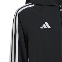 adidas Tiro 24 Windbreaker Jacke Kinder - schwarz/wei&szlig;