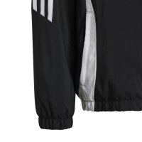 adidas Tiro 24 Windbreaker Jacke Kinder - schwarz/wei&szlig;