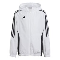 adidas Tiro 24 Windbreaker Jacke Kinder - weiß/schwarz