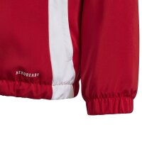 adidas Tiro 24 Windbreaker Jacke Kinder - rot/wei&szlig;