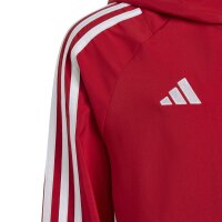 adidas Tiro 24 Windbreaker Jacke Kinder - rot/wei&szlig;