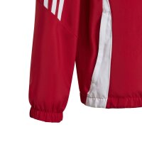 adidas Tiro 24 Windbreaker Jacke Kinder - rot/wei&szlig;