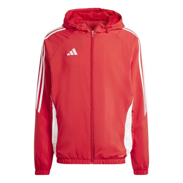 adidas Tiro 24 Windbreaker Jacke Herren - rot/weiß