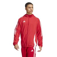 adidas Tiro 24 Windbreaker Jacke Herren - rot/weiß