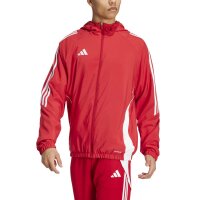 adidas Tiro 24 Windbreaker Jacke Herren - rot/wei&szlig;