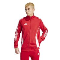 adidas Tiro 24 Trainingsjacke Herren - rot/wei&szlig;