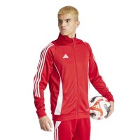 adidas Tiro 24 Trainingsjacke Herren - rot/wei&szlig;