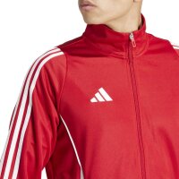 adidas Tiro 24 Trainingsjacke Herren - rot/wei&szlig;