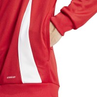 adidas Tiro 24 Trainingsjacke Herren - rot/wei&szlig;