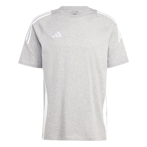 adidas Tiro 24 T-Shirt Herren - grau/weiß