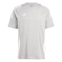 adidas Tiro 24 T-Shirt Herren - grau/weiß