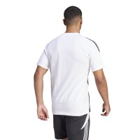 adidas Tiro 24 T-Shirt Herren - wei&szlig;/schwarz