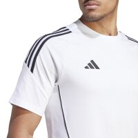 adidas Tiro 24 T-Shirt Herren - wei&szlig;/schwarz