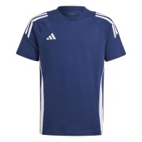 adidas Tiro 24 T-Shirt Kinder - navy/wei&szlig;