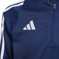 adidas Tiro 24 Half-Zip Trainingstop Kinder - navy/wei&szlig;