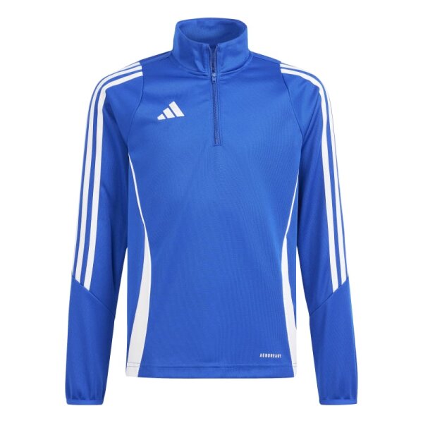 adidas Tiro 24 Trainingstop Kinder - blau/weiß