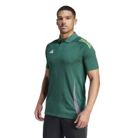 adidas Tiro 24 Competition Poloshirt Herren - grün/grau