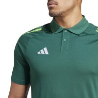 adidas Tiro 24 Competition Poloshirt Herren - gr&uuml;n/grau