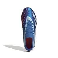 adidas Predator Accuracy.1 Low FG Herren - blau/weiß