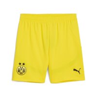 Puma Borussia Dortmund Shorts 24/25 Kinder - gelb/schwarz