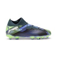 Puma Future 7 Pro FG/AG Kinder - grau/lila/grün