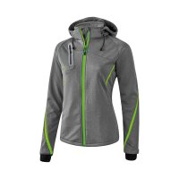 Erima Softshelljacke Function Damen - grau melange/green...