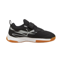 Puma Varion II Hallenschuhe Kinder - schwarz/silber