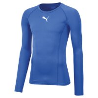 Puma Liga Baselayer Langarm Shirt Herren - blau